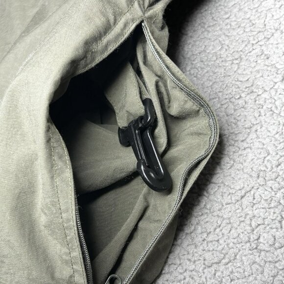 Bob Allen Jacket Mens Large Olive Shooting Pullover Quilted Windbreaker Hunting - Picture 8 of 15